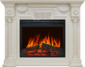 Royal Flame Каминокомплект London - Слоновая кость с патиной с очагом Jupiter FX New