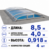 Павильон  для бассейна CARLA SPACE B