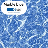 Пленка ПВХ Elbe Supra print мрамор синий Marble blue