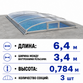 Павильон  для бассейна CARLA SPACE A