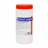 Лонгафор 1 кг. медленный хлор (таблетки по 200 гр.)