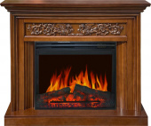 Royal Flame Каминокомплект Nottingham - Орех с очагом Jupiter FX New