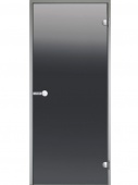 Дверь с алюминиевой коробкой 700/1900 (стекло: серое/бронза/прозрачное)