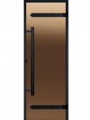 Дверь с деревянной коробкой LEGEND 700/1900 (стекло: бронза/серое/прозрачное)