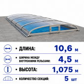 Павильон  для бассейна CARLA SPACE C