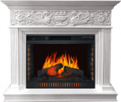 Royal Flame Каминокомплект Palace - Белый с серебром с очагом Vision 30 EF LED FX