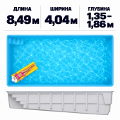 Композитный бассейн Савой