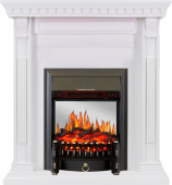 Royal Flame Каминокомплект Orlean - Белый с очагом Fobos FX M Black