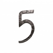 Кованная цифра "5" 20 см