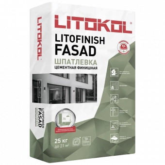 Шпаклевка LITOFINISH FASAD (25 кг.) фото 