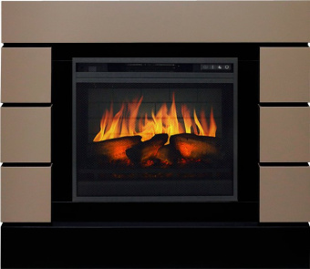Royal Flame Каминокомплект Lindos - Beige Grey с очагом Vision 23 EF LED 3D FX