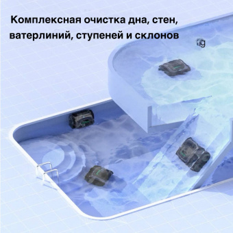 Автоматический донный очиститель WYBOT C1 беспроводной (упр. ч/з Bluetooth) (OS7010C)