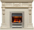 Dimplex Каминокомплект Corsica - Слоновая кость с патиной (Ширина 1100) с очагом Chesford