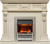 Dimplex Каминокомплект Corsica - Слоновая кость с патиной (Ширина 1100) с очагом Chesford