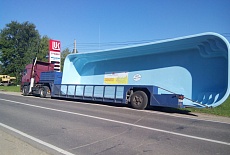 Доставка бассейнов