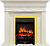 Royal Flame Каминокомплект Corfu - Слоновая кость с очагом Fobos FX Brass