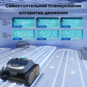 Автоматический донный очиститель WYBOT C1 беспроводной (упр. ч/з Bluetooth) (OS7010C)