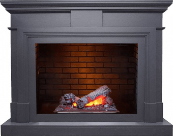 Dimplex Каминокомплект Coventry - Серый графит / Кирпич с очагом Cassette 400 NH