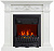 Royal Flame Каминокомплект Verona - Белый дуб с очагом Aspen Black