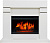 Royal Flame Каминокомплект Lindos - Алебастр (Высота 915 мм) с очагом Vision 26 EF LED FX