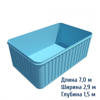 Полипропиленовый бассейн Неаполь