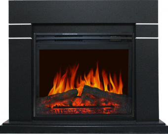 Royal Flame Каминокомплект Lindos - Черный (Высота 985мм) с очагом Jupiter FX New