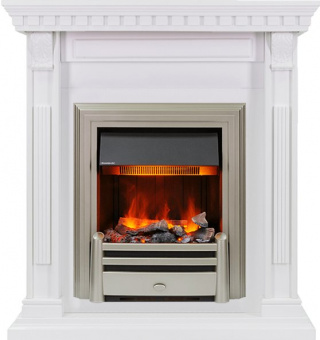 Dimplex Каминокомплект Orlean - Белый дуб с очагом Chesford