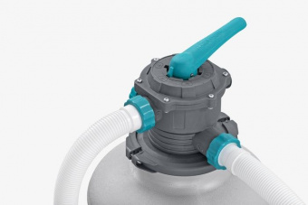 Песочный фильтр-насос Flowclear 11355 л/ч, для бассейнов до 66,6 м.куб, резервуар для песка 36 кг фото