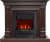 Royal Flame Каминокомплект Dallas - Темный дуб с очагом Aspen Black