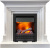 Dimplex Каминокомплект Bradford - Белый с очагом Danville Black FB2 Dimplex Каминокомплект Bradford - Белый с очагом Danville Black FB2