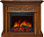 Royal Flame Каминокомплект Nottingham - Орех с очагом Jupiter FX New