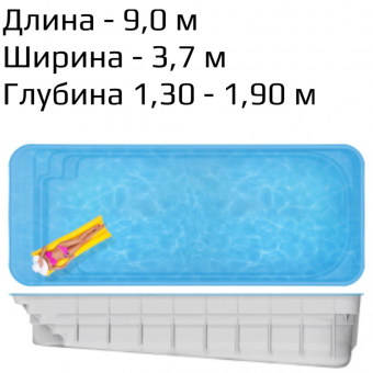 Композитный бассейн Логан