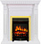 Royal Flame Каминокомплект Orlean - Белый с очагом Fobos FX Brass