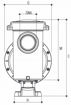  Насос с префильтром 88 м3/ч Gemas Flooder Flo 550T 4,04 кВт 380 В (0111FLO55)