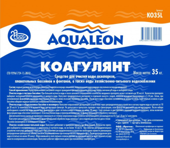 Коагулянт жидкий 30л. "Аквалеон"