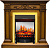Royal Flame Каминокомплект Verona - Дуб антик с очагом Fobos FX M Brass