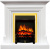 Royal Flame Каминокомплект Bradford - Белый с очагом Fobos FX Brass