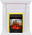 Royal Flame Каминокомплект Orlean - Белый с очагом Majestic FX M Brass