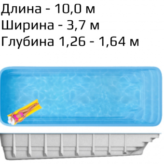 Композитный бассейн Эверест