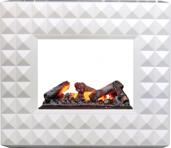 Dimplex Каминокомплект Diamond - Бьянко белый с очагом Cassette 600 NH