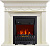 Royal Flame Каминокомплект Corfu - Слоновая кость с очагом Aspen Black