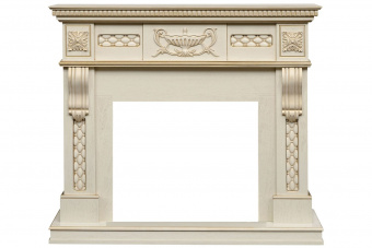 Dimplex Каминокомплект Corsica - Слоновая кость с патиной с очагом Symphony 26'' DF2608-INT