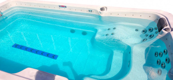 Композитный спа-бассейн с противотоком JNJ SPAS Alaska SPA-8198