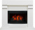 Royal Flame Каминокомплект Lindos - Алебастр (Высота 915 мм) с очагом Dioramic 26 LED FX Royal Flame Каминокомплект Lindos - Алебастр (Высота 915 мм) с очагом Dioramic 26 LED FX