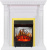 Royal Flame Каминокомплект Orlean - Белый с очагом Majestic FX M Brass Royal Flame Каминокомплект Orlean - Белый с очагом Majestic FX M Brass