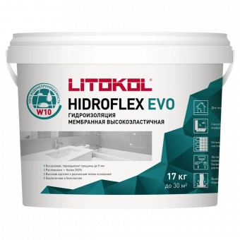 Гидроизоляционный состав HIDROFLEX (17 кг.)