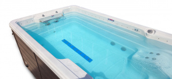 Композитный спа-бассейн с противотоком JNJ SPAS Alaska SPA-8198