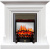 Royal Flame Каминокомплект Bradford - Белый с очагом Fobos FX M Black Royal Flame Каминокомплект Bradford - Белый с очагом Fobos FX M Black