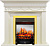 Royal Flame Каминокомплект Corfu - Слоновая кость с очагом Fobos FX M Brass