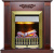 Dimplex Каминокомплект Lumsden - Махагон коричневый антик с очагом Danville Antique Brass FB2 Dimplex Каминокомплект Lumsden - Махагон коричневый антик с очагом Danville Antique Brass FB2